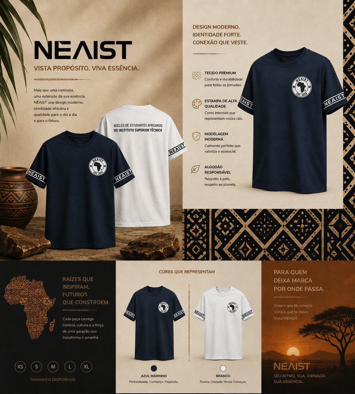 T-Shirt do Núcleo NEAIST