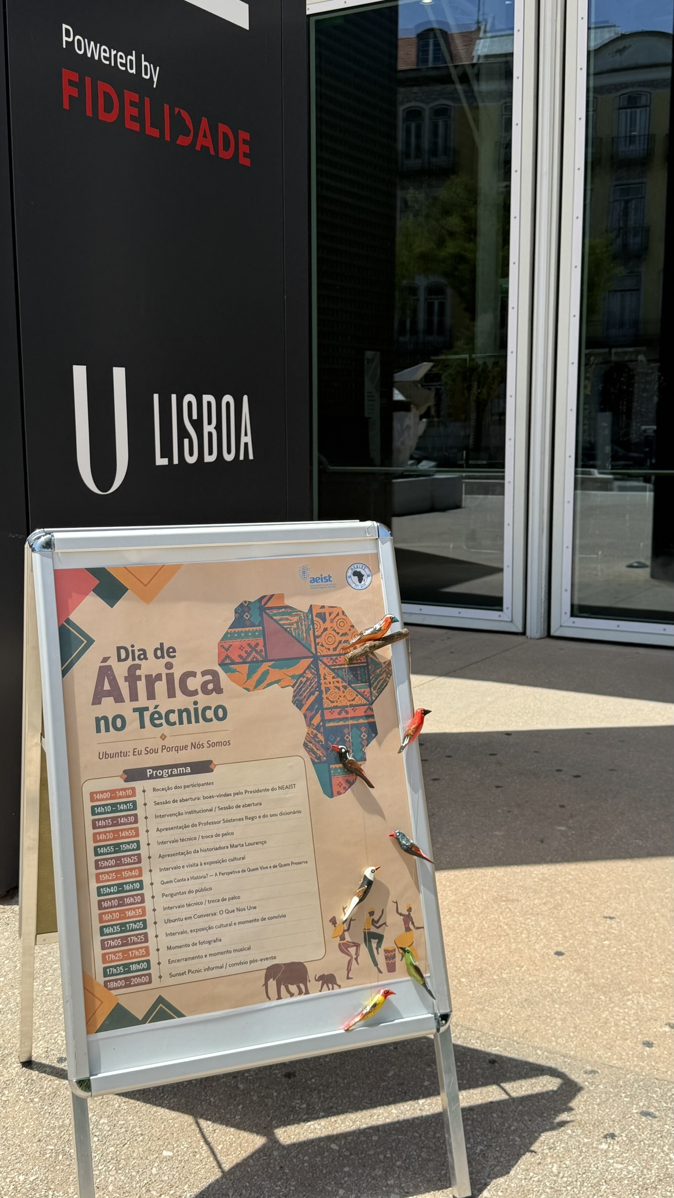Entrada do Técnico Innovation Center no Dia de África do NEAIST